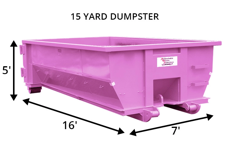 15 Yard Dumpster